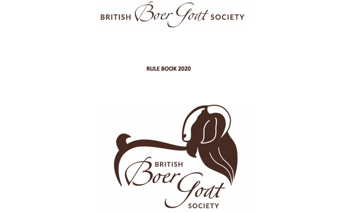 BBGS Rule Book 2020